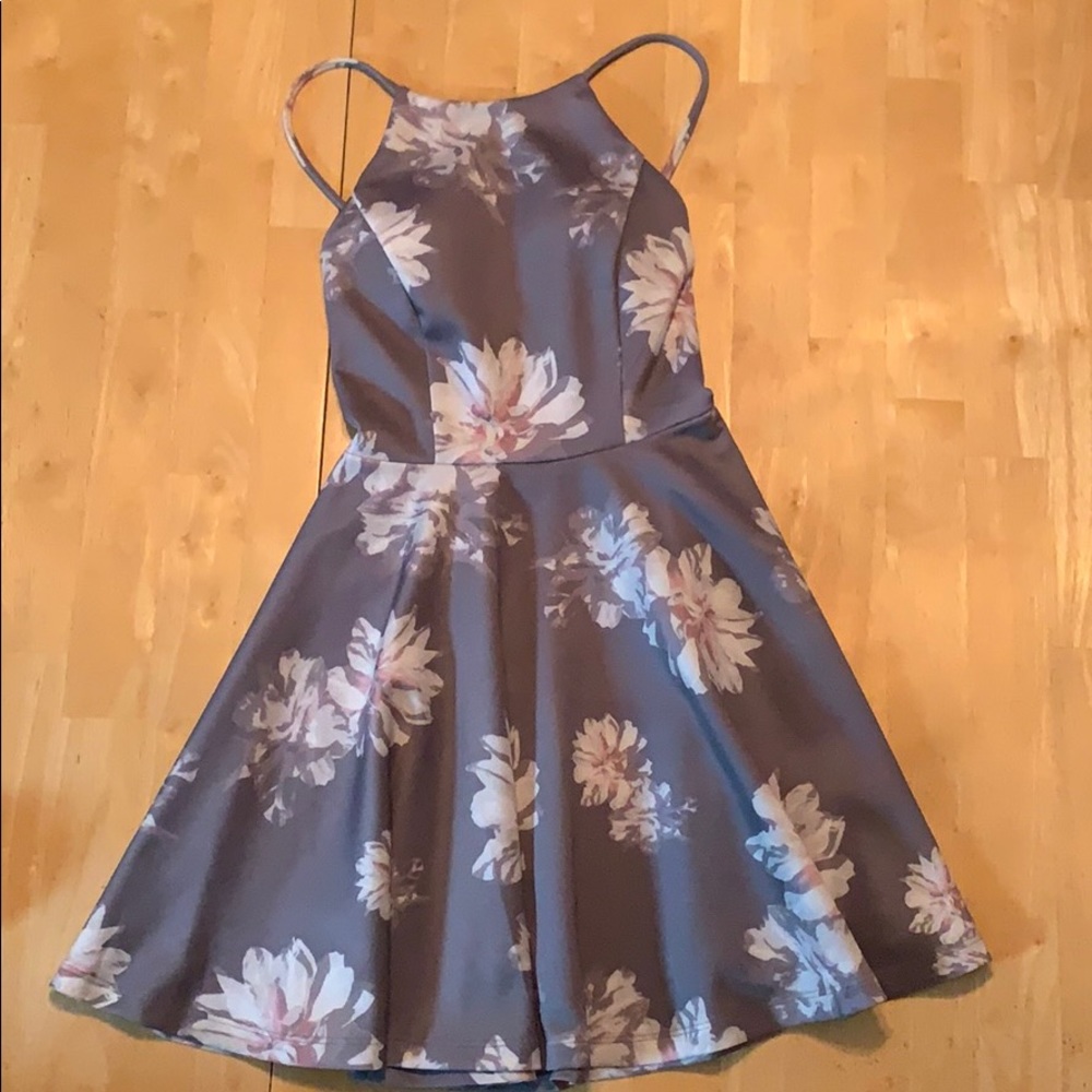 floral skater dress size XS
